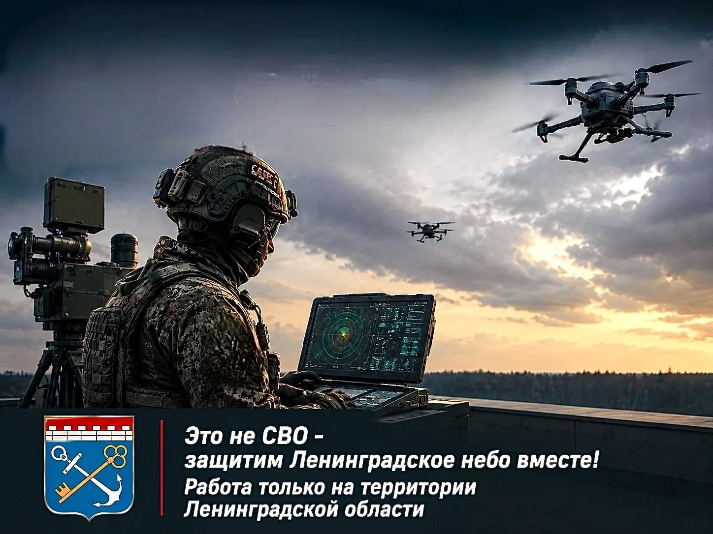 Это не СВО – защитим Ленинградское небо вместе.